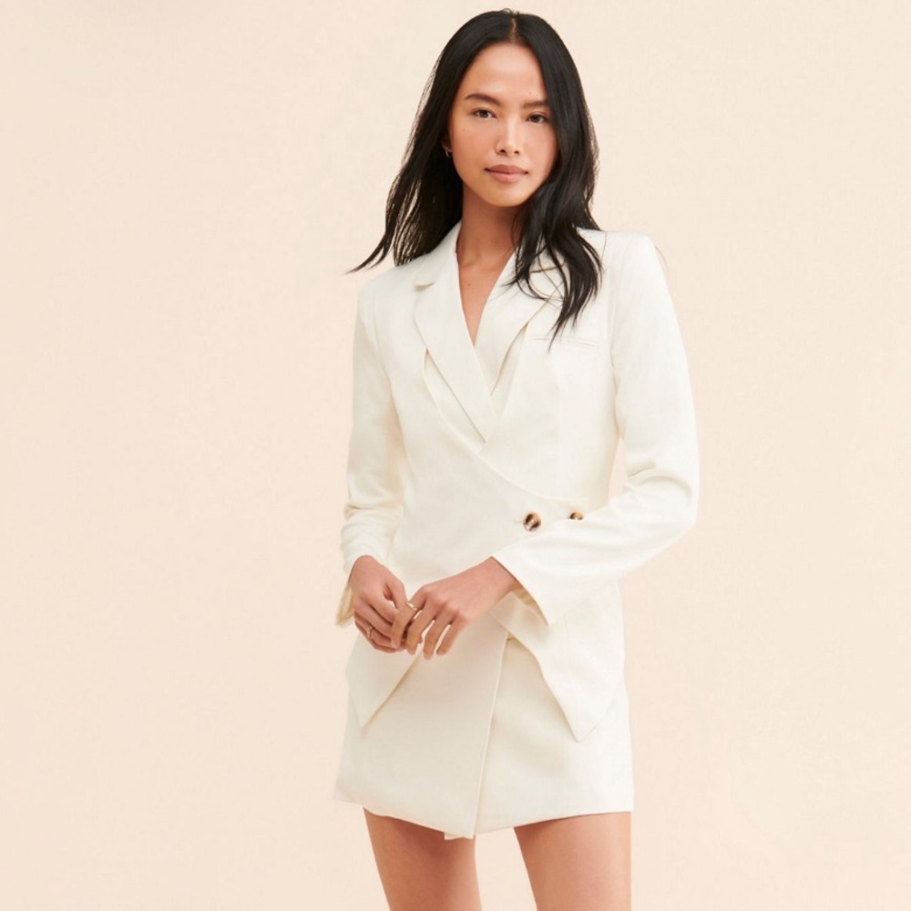 Anthropologie 4th & Reckless White Mini Dress